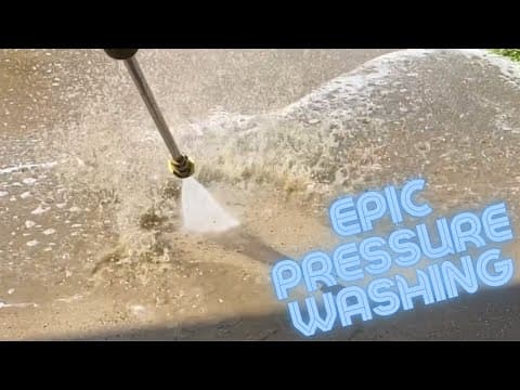 Epic Pressure Washing of YOUR Driveway